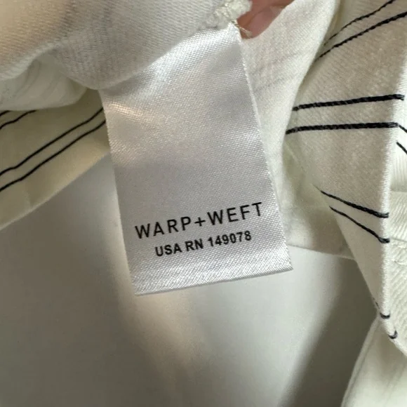 Warp + Weft Vest stripe cloud M - Picture 5 of 10